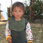 One of the youngest students