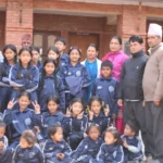 The class photo after the handover