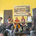 Guests at the Computer Distribution Program